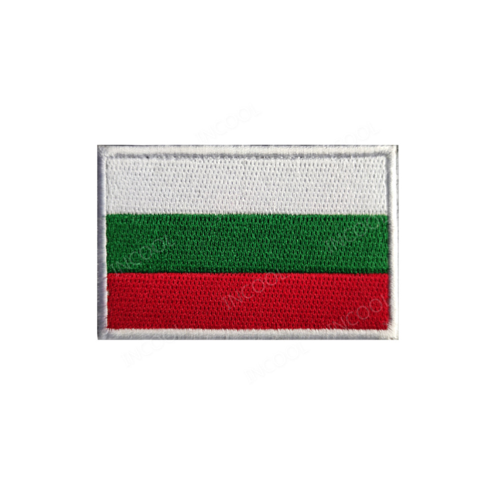 Embroidery Uk - Toppe ricamate Toppa bandiera Bulgaria Bandiere