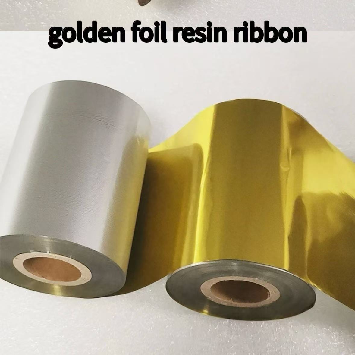 Transfer Paper Carbon - Nastro in resina color oro con