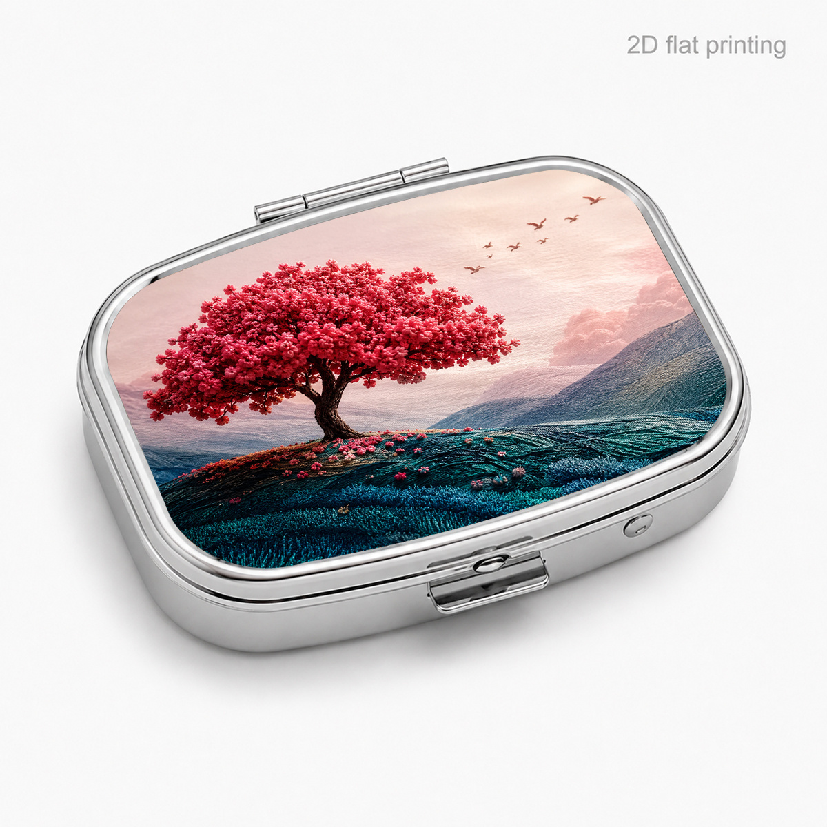 Embroidery Moisturizer - Un pezzo unico, stampa piatta, albero