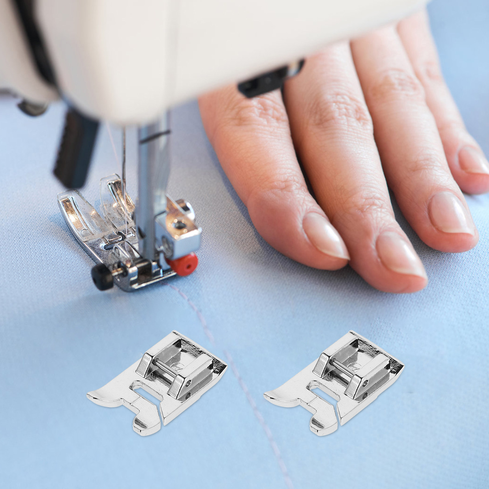Embroidery And Quilting - Set di 5 Piedini per Macchina