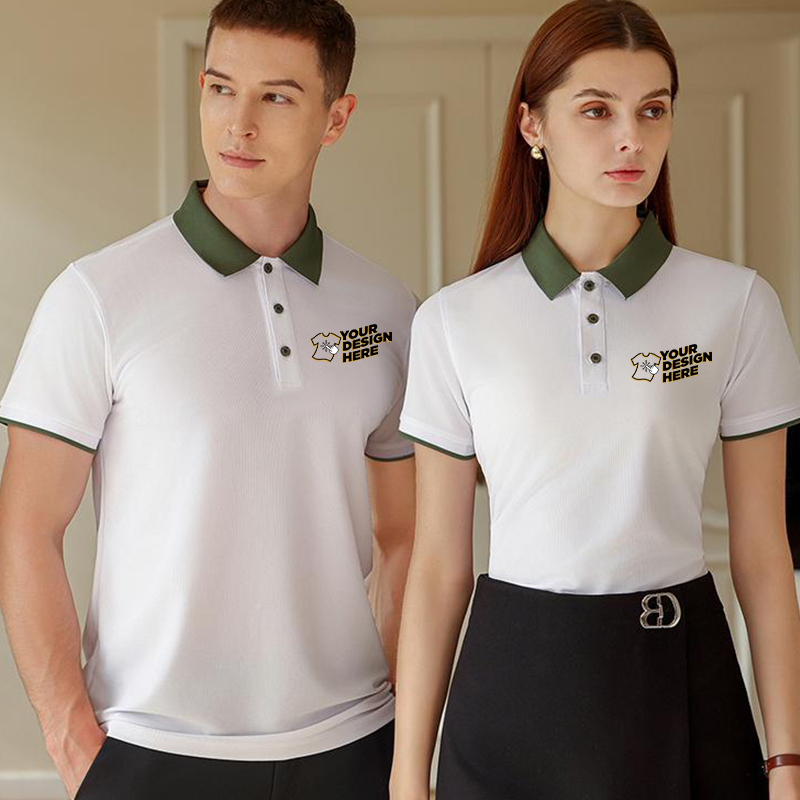 Embroidery Logo - Polo Color Block - Stampa logo