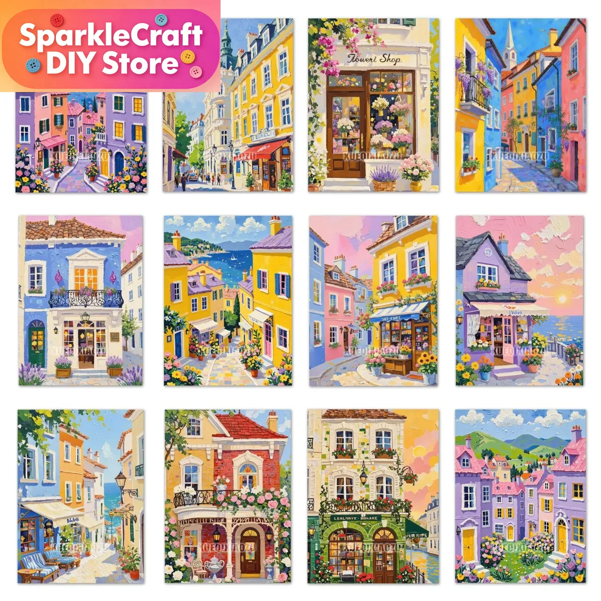 Embroidery World - Pittura Diamante Fai da Te Mosaico