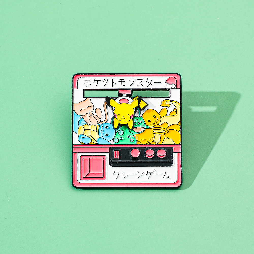 Embroidery Illustration - Spilla Pokémon Creativa e Personalizzata con