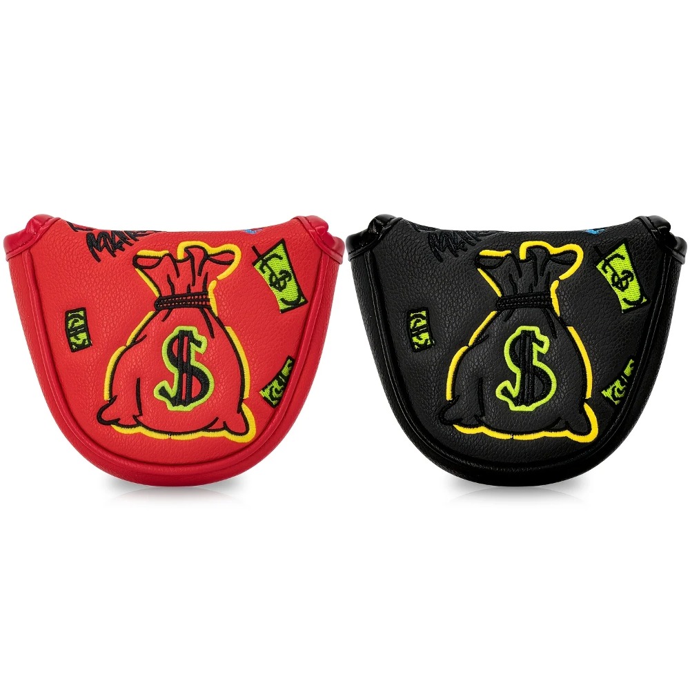 Embroidery Red - Copertura per Putter da Golf |