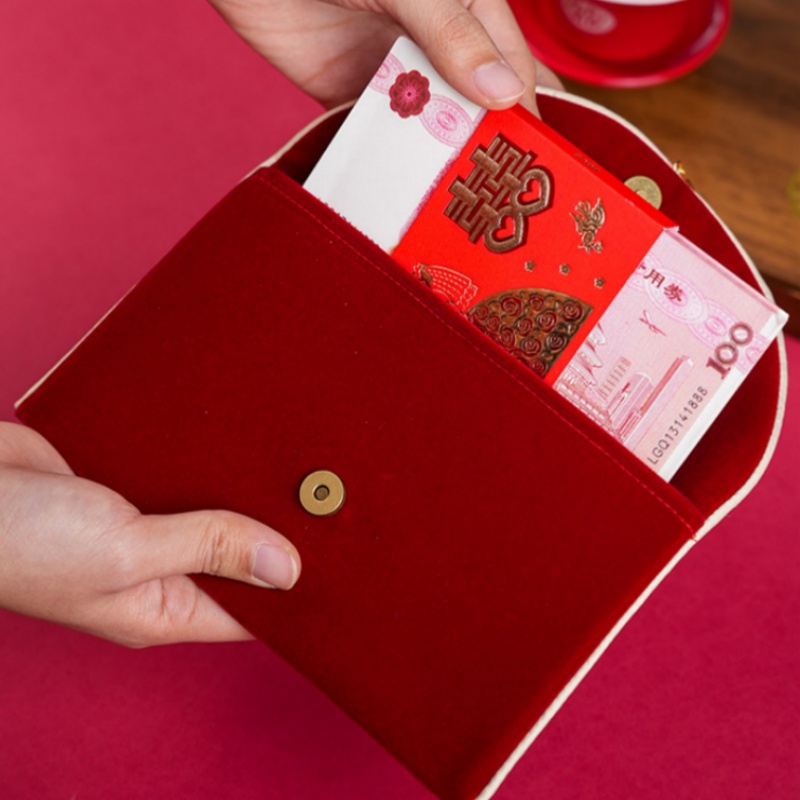 1 Pezzo Busta Rossa da Matrimo - Embroidery Red recensione e prezzo