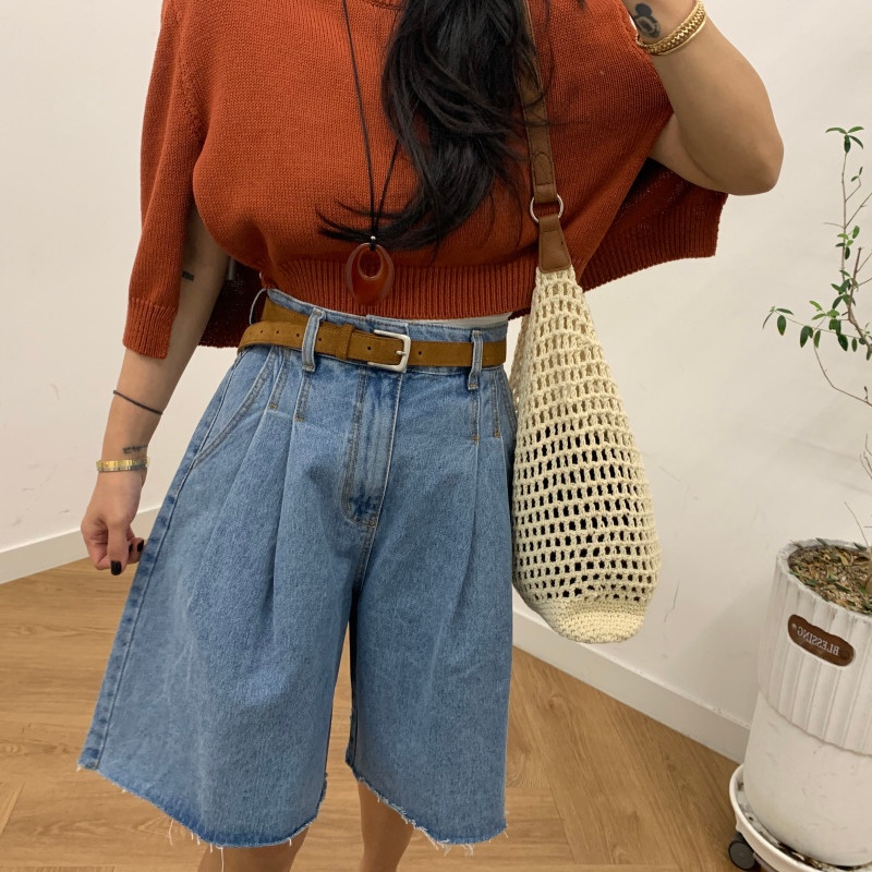 Pantaloncini Jeans Donna Estiv - Embroidery Gothic recensione e prezzo