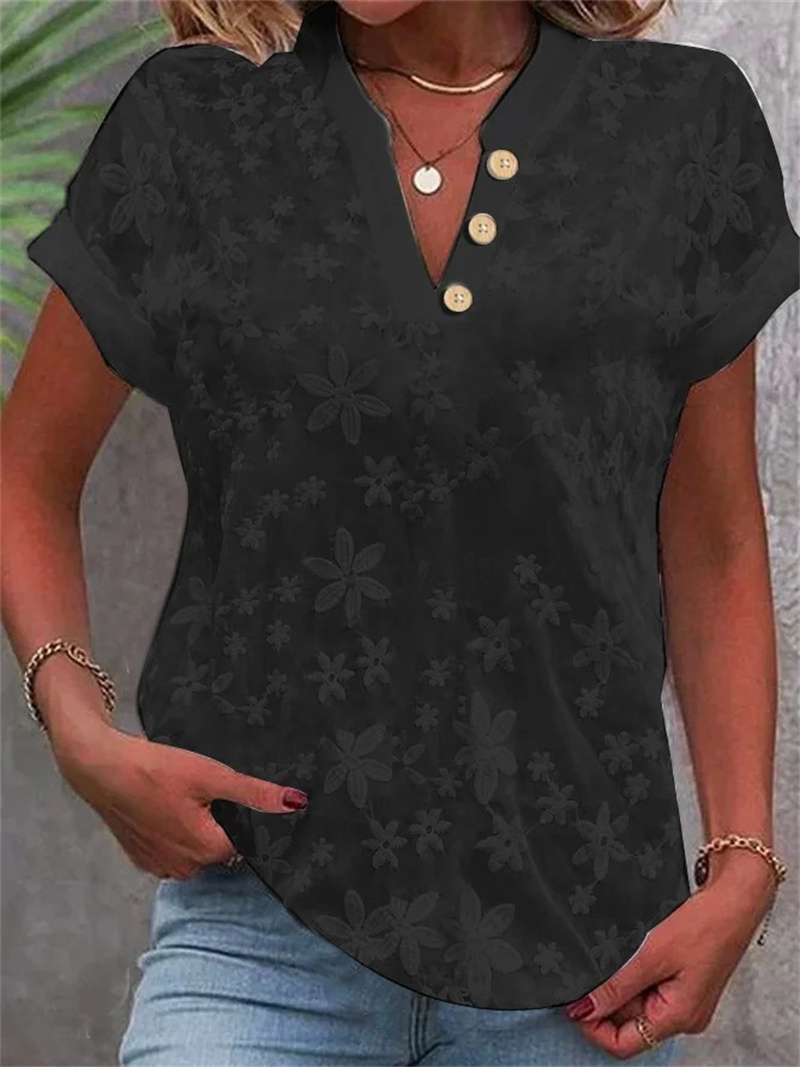 Camicetta ricamata floreale bi - Embroidery Uniforms recensione e prezzo