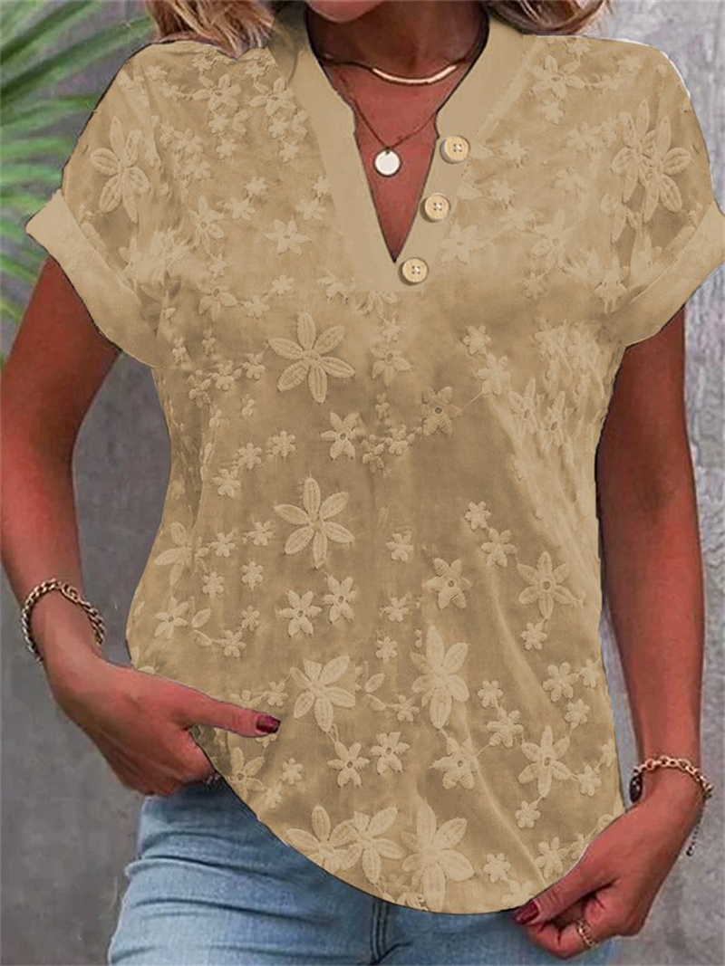 Camicetta ricamata floreale bi - Embroidery Uniforms recensione e prezzo