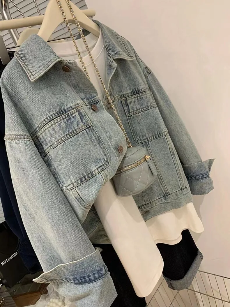 Cappotto di jeans Donna Y2k Pr - Embroidery Gothic recensione e prezzo