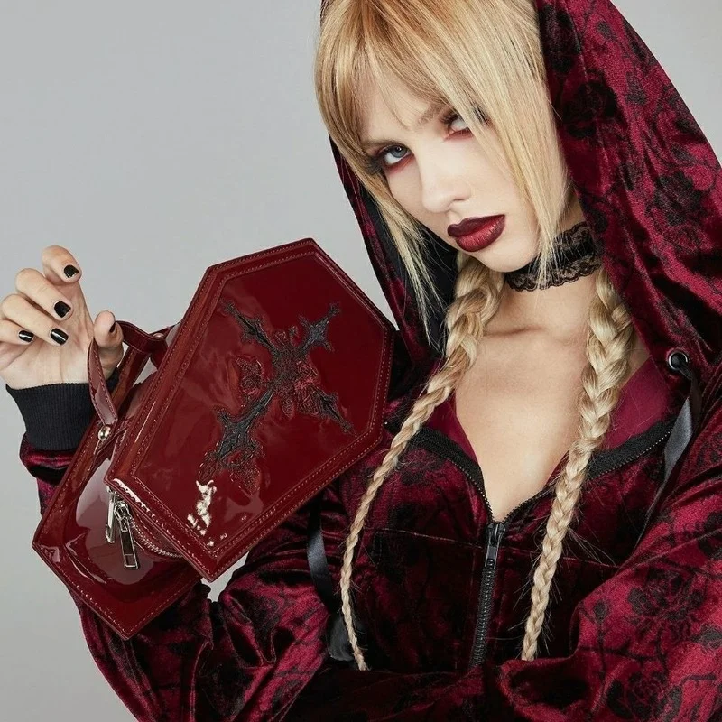 Harajuku Y2K Lolita Borse Cosp - Embroidery Gothic recensione e prezzo