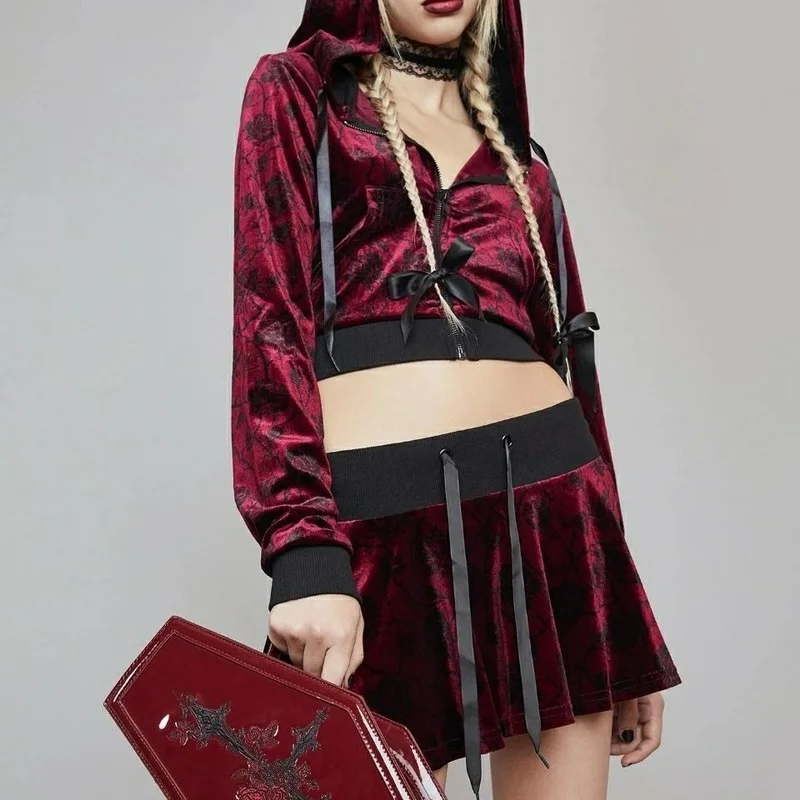 Harajuku Y2K Lolita Borse Cosp - Embroidery Gothic recensione e prezzo