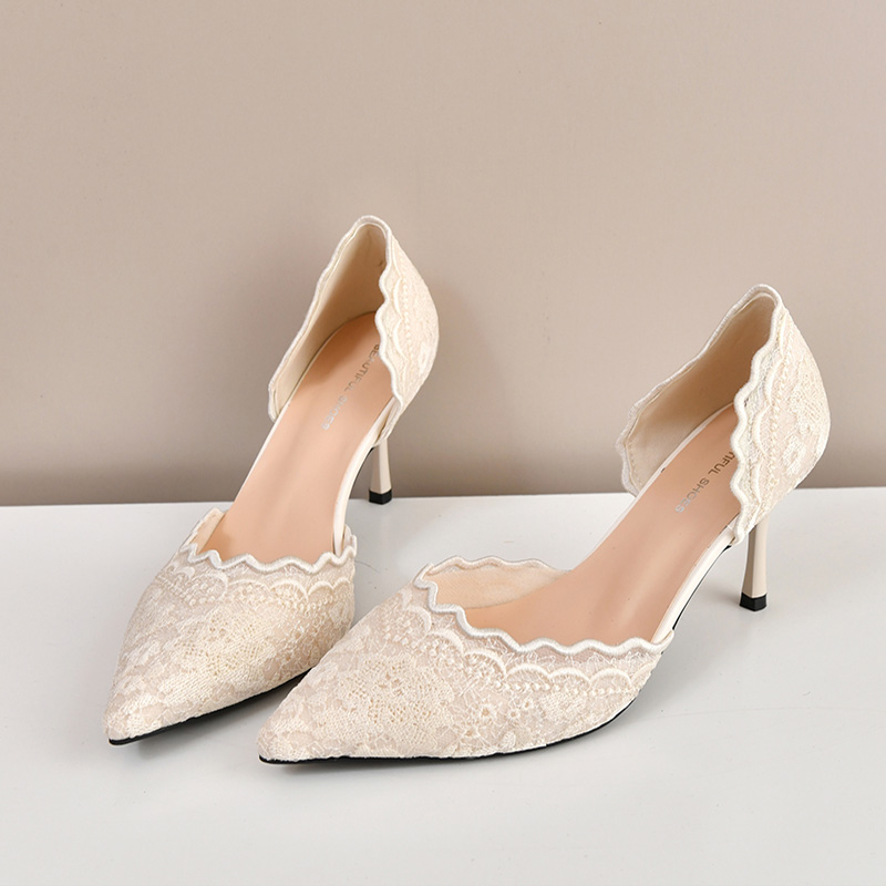 Scarpe da sposa con tacco alto - Embroidery Red recensione e prezzo