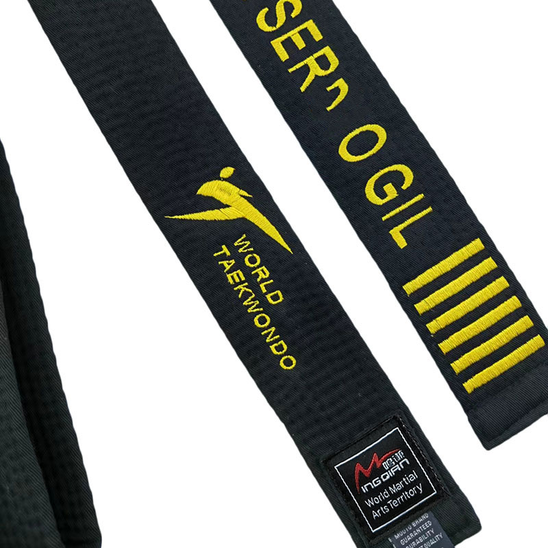 WTF World Taekwondo Cintura ne - Embroidery World recensione e prezzo