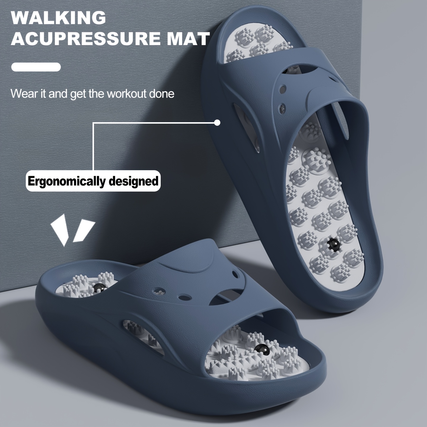 Ciabatte Massaggianti in EVA p - Embroidery Flat Shoes recensione e prezzo