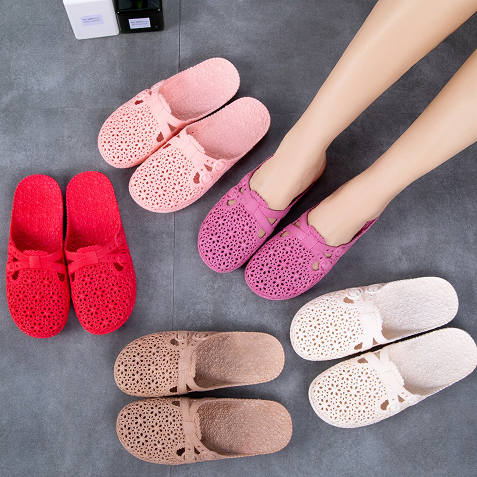 Pantofole traspiranti con punt - Embroidery Flat Shoes recensione e prezzo