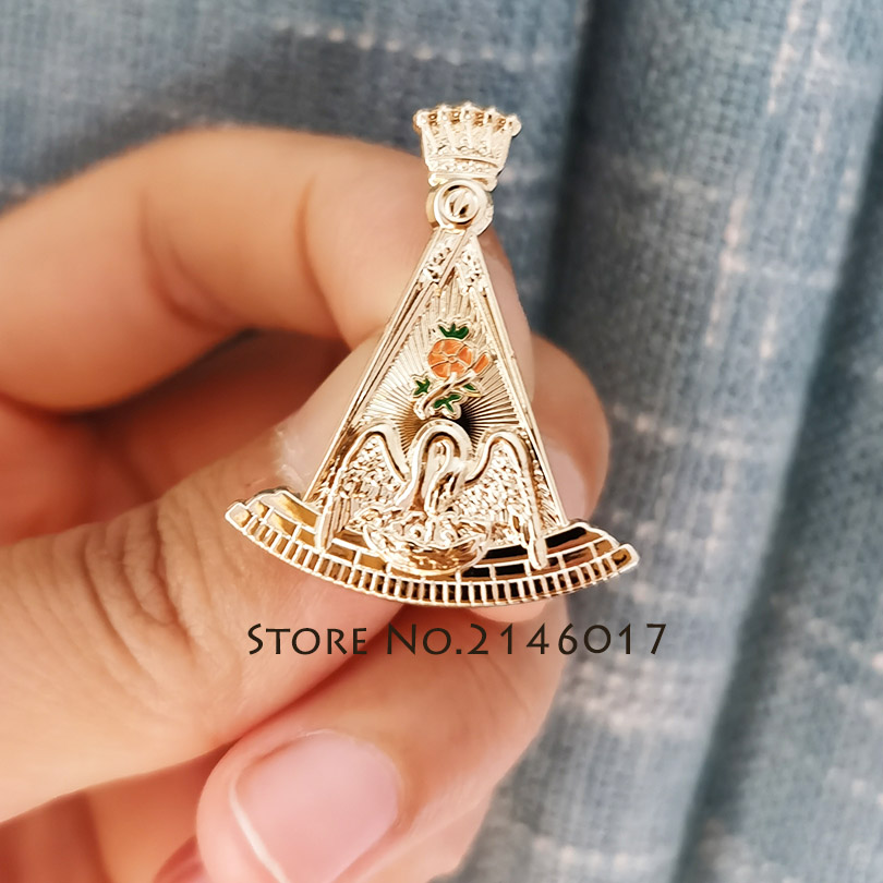 Spilla da Bavero Massonica Cig - Embroidery Icon recensione e prezzo