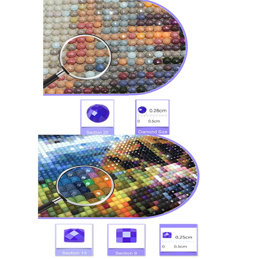 5 pezzi di pittura diamante im - Embroidery Hd Images recensione e prezzo