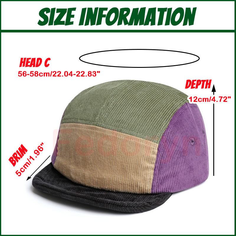 Fedoryn Cappello a tesa corta  - Embroidery Logo recensione e prezzo