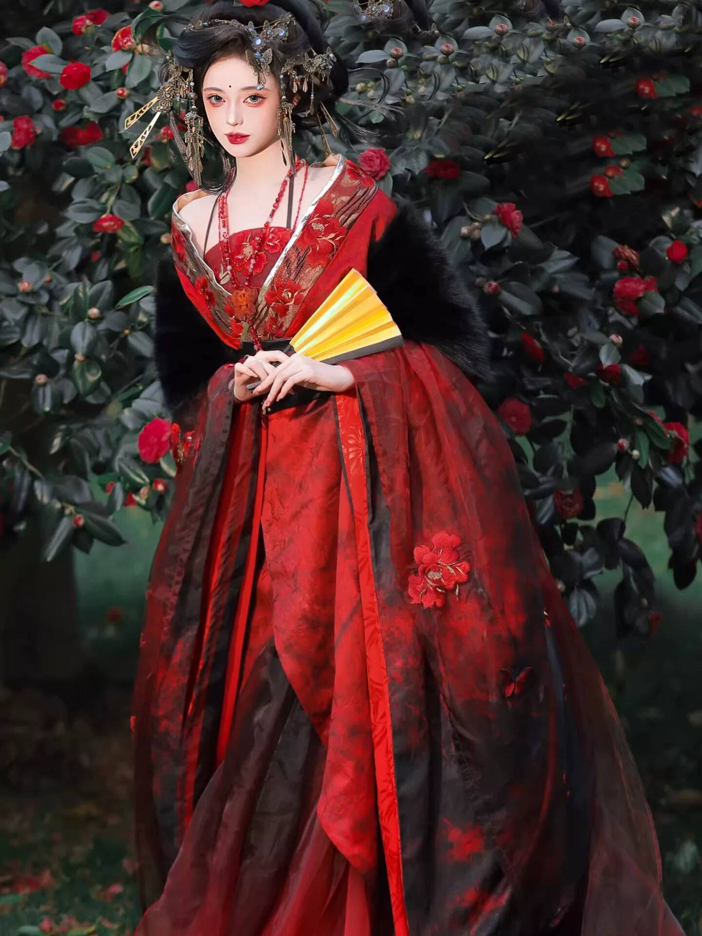Nuovo Hanfu Rosso Datura da Do - Embroidery Red recensione e prezzo