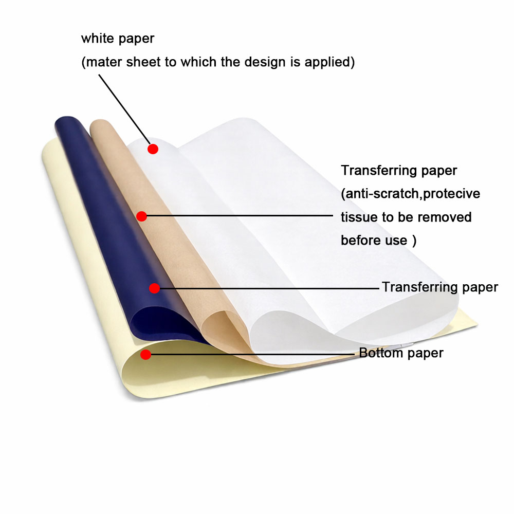 Audersigt 50/100 Fogli Carta T - Transfer Paper Carbon recensione e prezzo