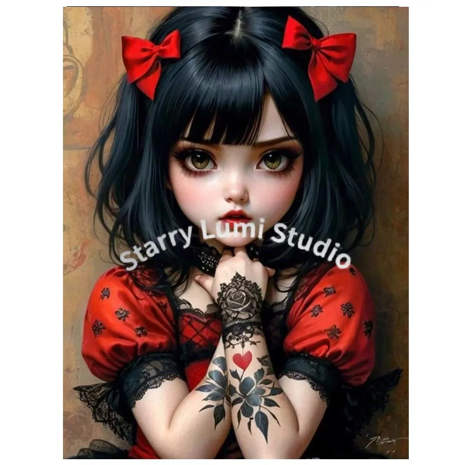 Kit Pittura Diamante 5D Ragazz - Embroidery Gothic recensione e prezzo