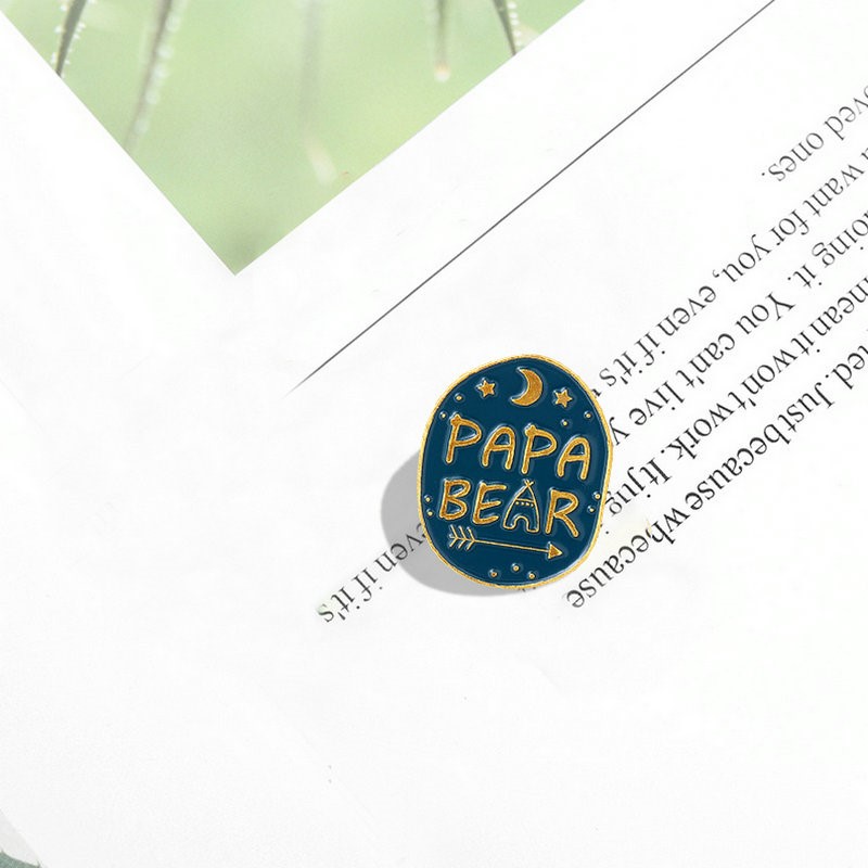 Spille smaltate mamma papà ors - Embroidery Logo recensione e prezzo
