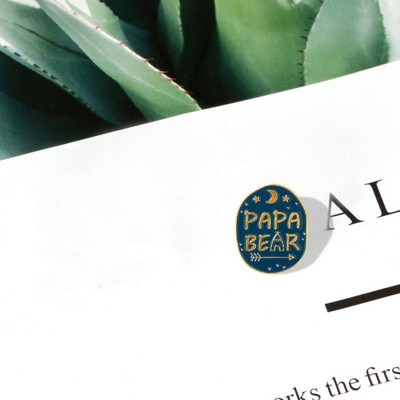 Spille smaltate mamma papà ors - Embroidery Logo recensione e prezzo