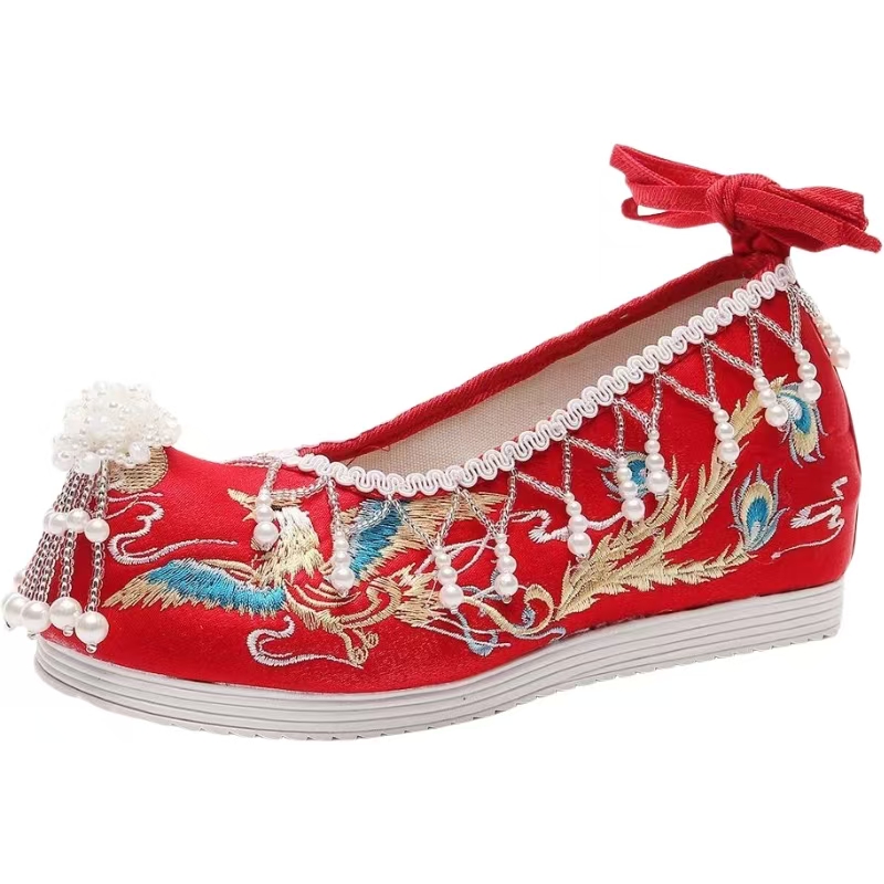 Scarpe da sposa nuove ricamate - Embroidery Red recensione e prezzo