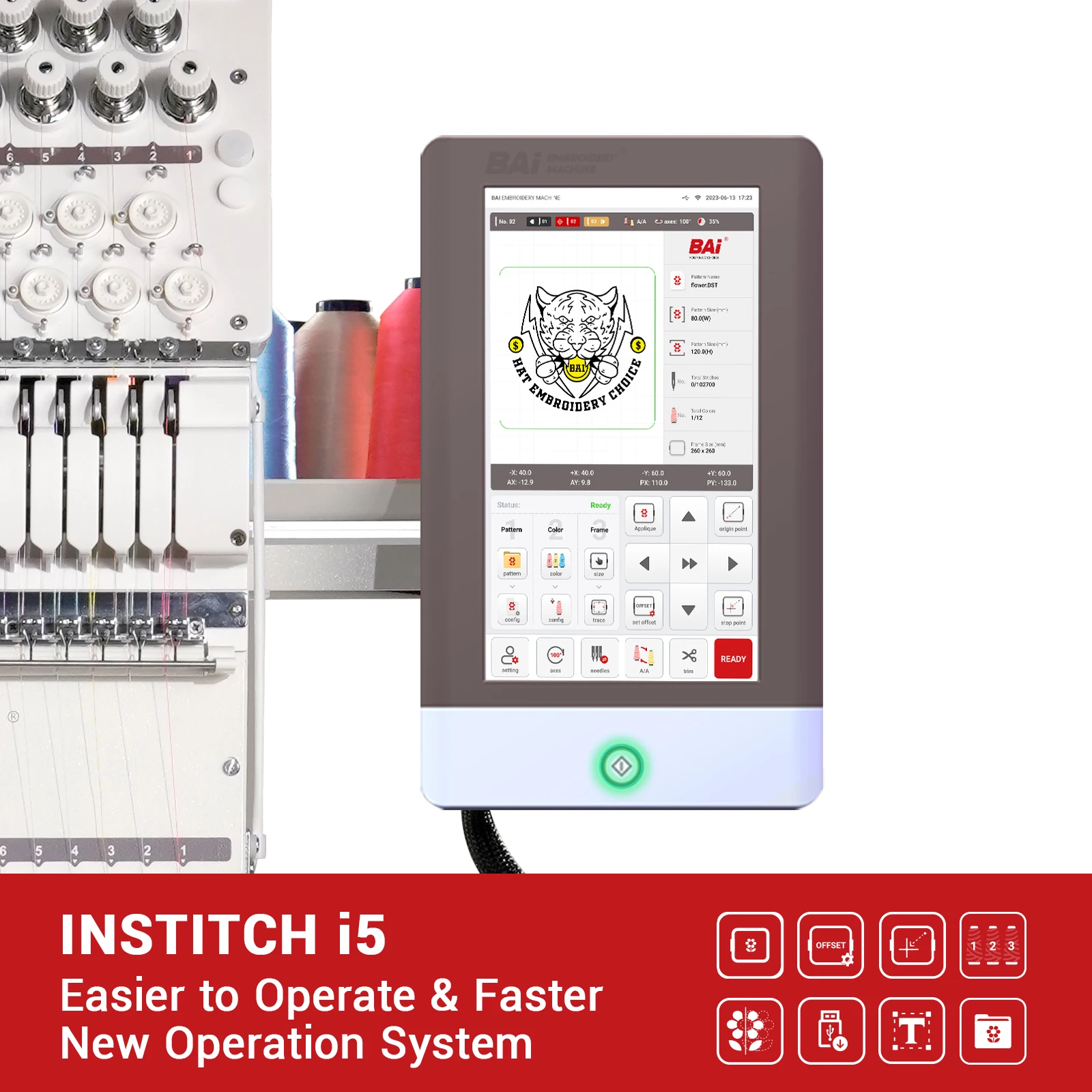 Macchina da Ricamo Monotesta a - Embroidery Machine recensione e prezzo