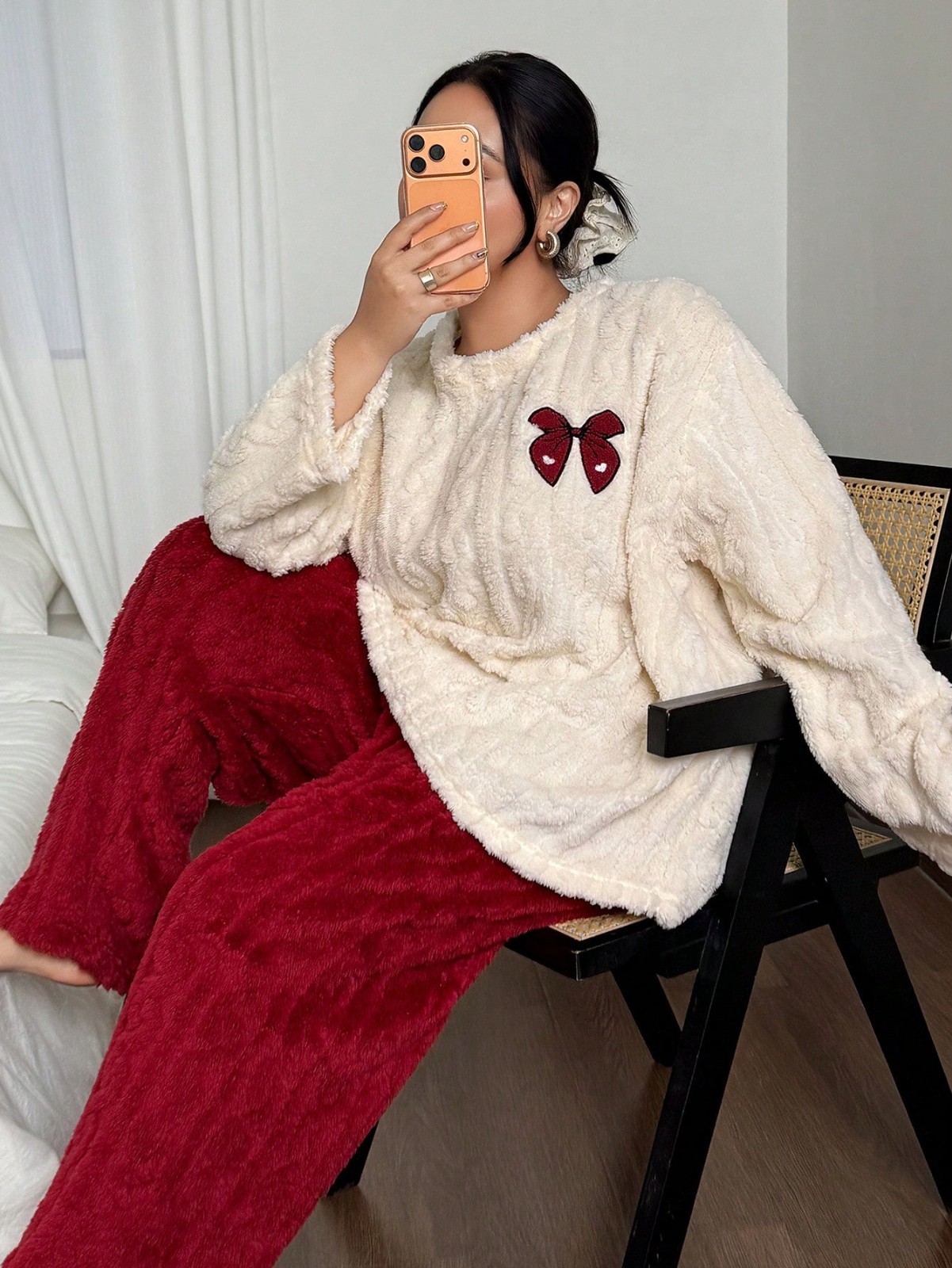 Pigiama invernale da donna tag - Embroidery Red recensione e prezzo